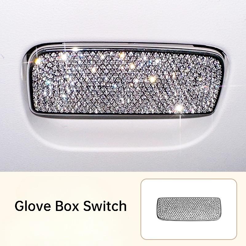 For Geely Xingyuan EX2 eMAS 5 2026 Car Air Vent Frame Diamond Letter Emblem Sticker Decoration Interior Accessories