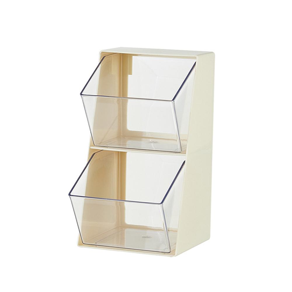Tea Bag Storage Box Coffee Capsule Storage Rack Family Bar Table Top Multi-Layer Large Capacity Snack Tea Storage Organizer Box