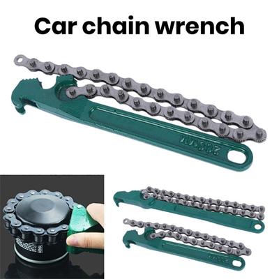 Chain Spanner Wrench Plier Remove Tool with Ergonomic Handle High Strength Adjustable Widely