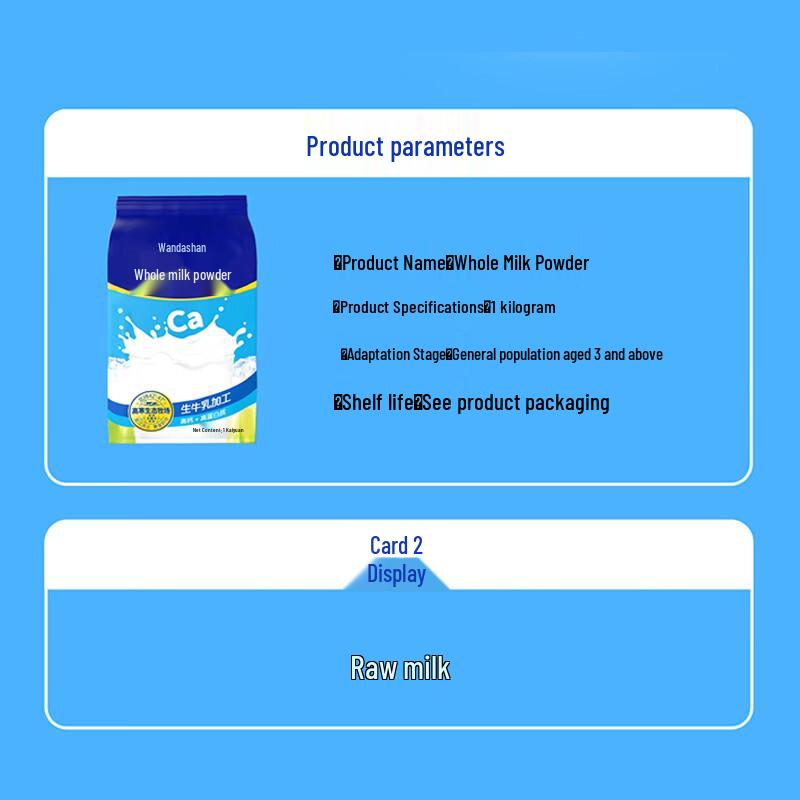 Wanda Shan Vollmilchpulver 1kg