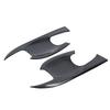 4Pcs Car ABS Door Handle Bowl Cover for Yaris VIOS XP150 2019‑2022(Carbon Fiber)
