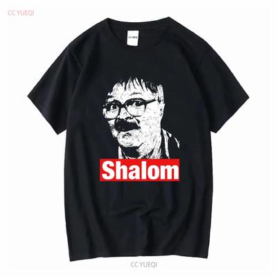 Shalom Friday Night Dinner Jim Bell Tv Show Cult T Shirt Black 10 Long or Short Sleeves Vintage Washed Homme Fashion