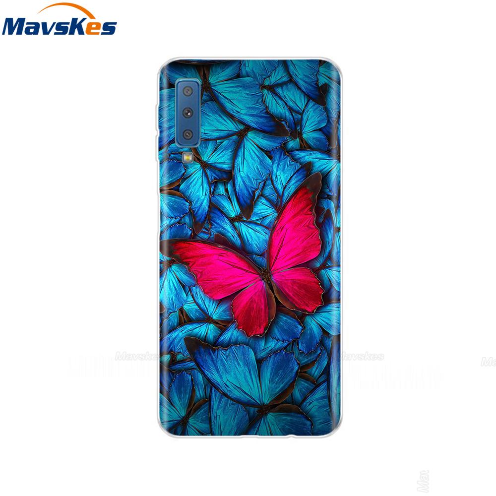 Silicone Cover For Samsung Galaxy A7 2018 Case A750 A750F Case 6.0' TPU Phone case For Samsung A 7 2018 750 750F Fundas Coque