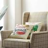Sommer-Kissenbezüge 18x18: Wassermelone Dekorative Kissenbezüge Bauernhaus Kissenbezüge Boho Kissenbezüge für Sofa Couch Schlafzimmer