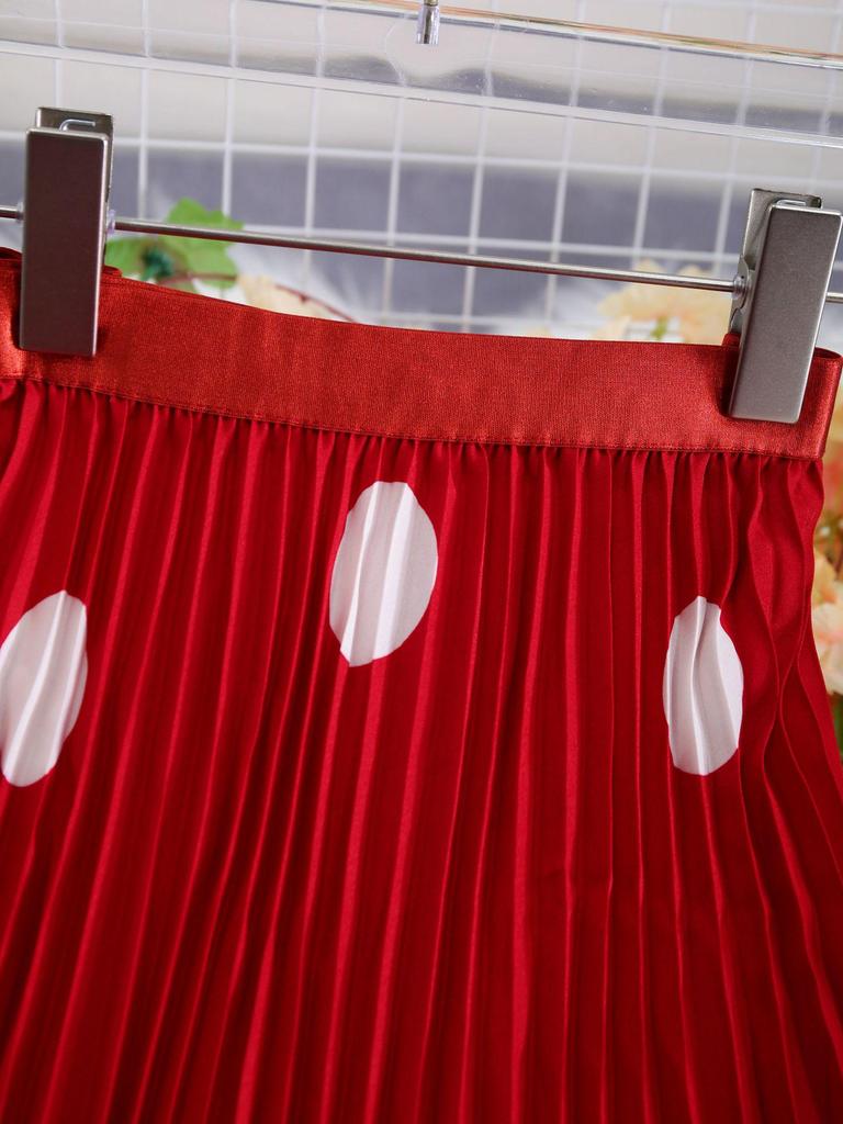 Šifonová plisovaná sukně v japonsko-korejském stylu: Pohodlná, Zeštíhlující, Vysoký Pas, Super Široký Spodní Lem, Dlouhá Ležérní Sukně