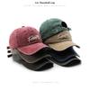 Women's Washed Letter Embroidered Baseball Cap Outdoor Men's Sun Protection Sun Hat Baseball Cap