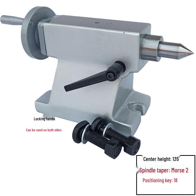 Four-Axis CNC Tailstock with Dividing Head
