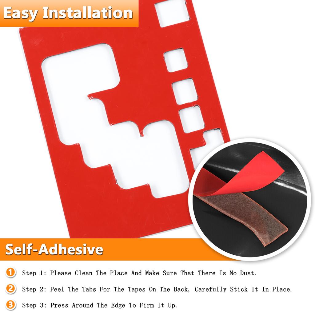 Central Gear Shift Panel Decoration Cover Frame Trim Stickers for 4runner 2010-2025 2025 2025 Car Interior Moulding Accessories
