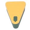 Reusable Pizza Storage Container Food Grade Silicone Pizza Storage Box with Lid Yellow Green
