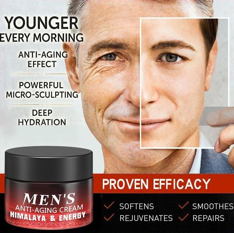 Newest Anti Aging Men's Face Cream Moisturizer Anti Wrinkle Facial Skin Care Collagen Retinol Hyaluronic Acid Day & Night Cream