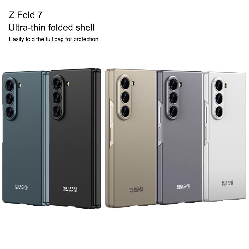 Samsung ZFold7 Handyhülle Ultra Dünn PC Klappbildschirm Fold7 Integriert Feine Lochung Vollabdeckung Einfach Sturzsicher