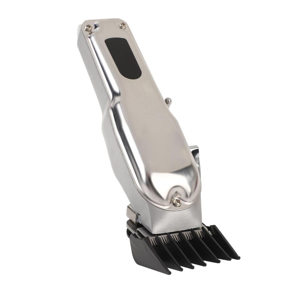 Electric Hair Clipper Portable LCD Display Versatile Hair Grooming Cutter Trimmer for Outdoor Travel
