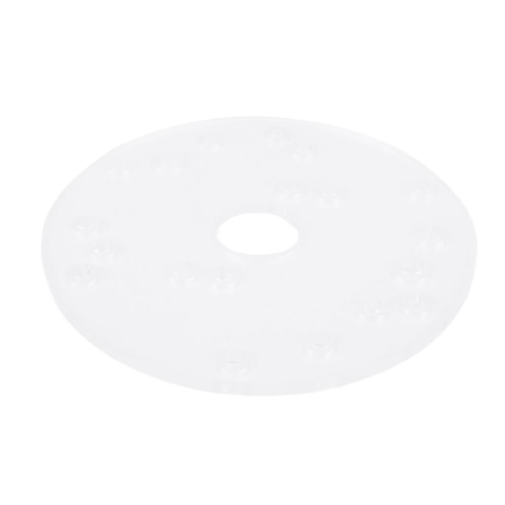 Router Base Plate 6 1 2in Diameter 5 16in Thickness Clear Acrylic Universal Router Base Board for Woodworking