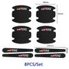 Car Anti Scratch Stickers For S0 GR Gazoo Sport Racing Door Handle Carbon Fiber Protector Handle Protection Film Accessorie JH0