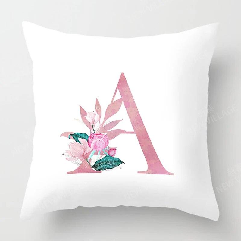 Bedroom Living Room Sofa Cushion Cover Letter Word Pattern Pillow    Home Decor Throw