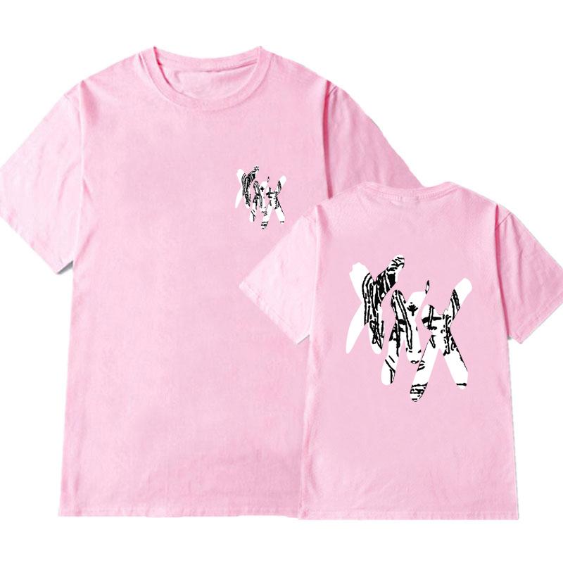 Nyhet REVENGE T-shirt Unisex Sommar Högkvalitativ T-shirt Casual O-ringad T-shirt Manlig Rappare Stjärna Unisex Eller Dam Topp T-shirts