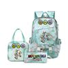Popular Rhythm Box Sprunki Music Game School Bag Backpack Pencil Bag Three-piece Student Backpack D
