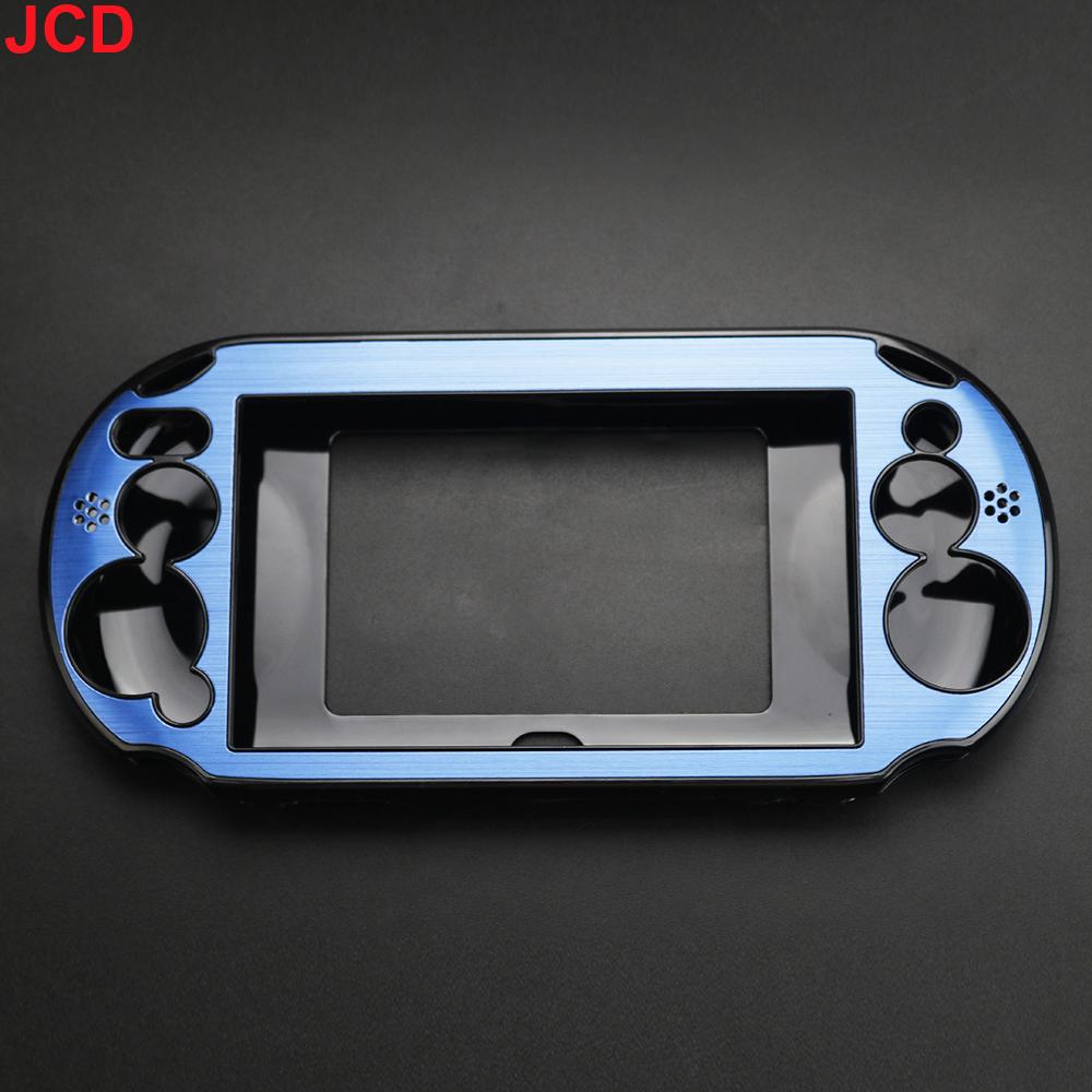 JCD 1 Sztuka Aluminiowa Metalowa Twarda Osłona Etui Skóra Powłoka Ochronna Dla Kontrolera PSV 2000 PS Vita 2000 PSV PCH-20 Akcesoria