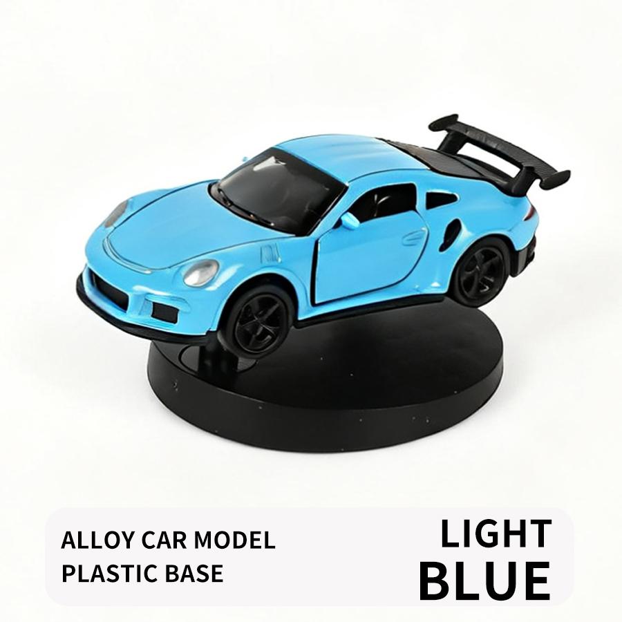 

Индивидуальность автомобиля Украшение центральной консоли Спортивный автомобиль Дрифт Вращающийся декор автомобиля Автомобильная приборная панель Поворачивающаяся Гоночная модель Украшение светло-синий