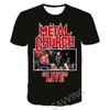 New Fashion Women/Men's 3D Print  Metal Church Rock   Casual T-shirts  Hip Hop Tshirts Harajuku Styles Tops Clothing