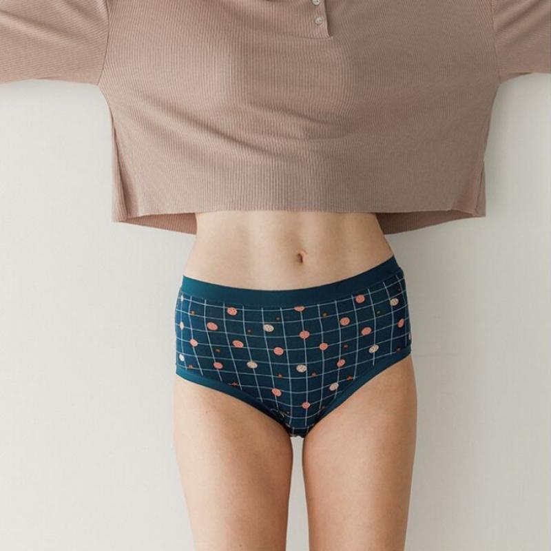 L Affair Women Starry Night Printed Rayon Panty 5 Set Lwwfw243 Mt