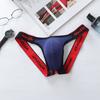 Men's Underwear Men Sexy Briefs Jockstrap U Pouch Man Low Waist Panties Thongs Mesh Underpants Gay G-Srting U Convex Underwear