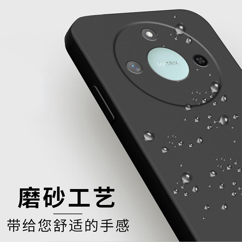 Applicable To Honor X11 Mobile Phone Case Honor Protective Case Liquid Soft Silicone All-inclusive Anti-drop Male and Female Shell