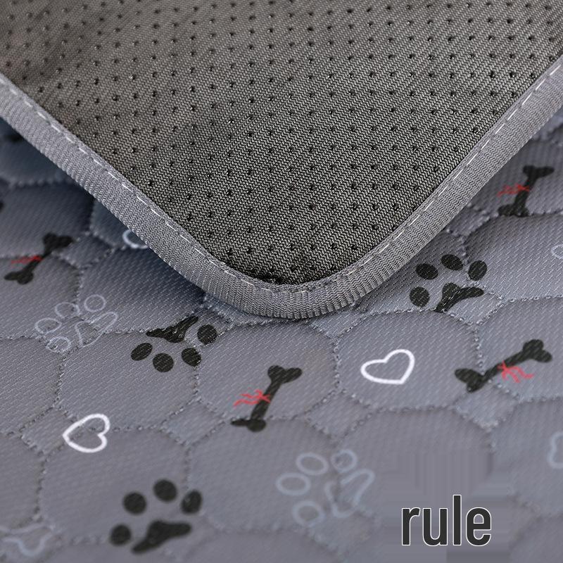 Washable Non-Slip Pet Mat: Quick-Drying, Absorbent Pee Pad for Dogs & Cats