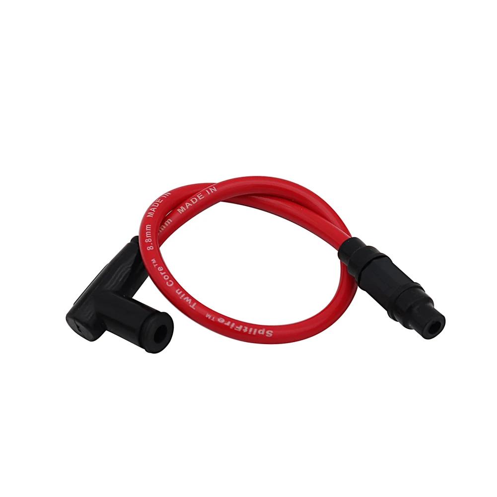 Universal Motorcycle Spark Plug Power Cable Wires Cap Cover Ignition Cable For Yamaha Kawasaki KTM Honda Suzuki ATV