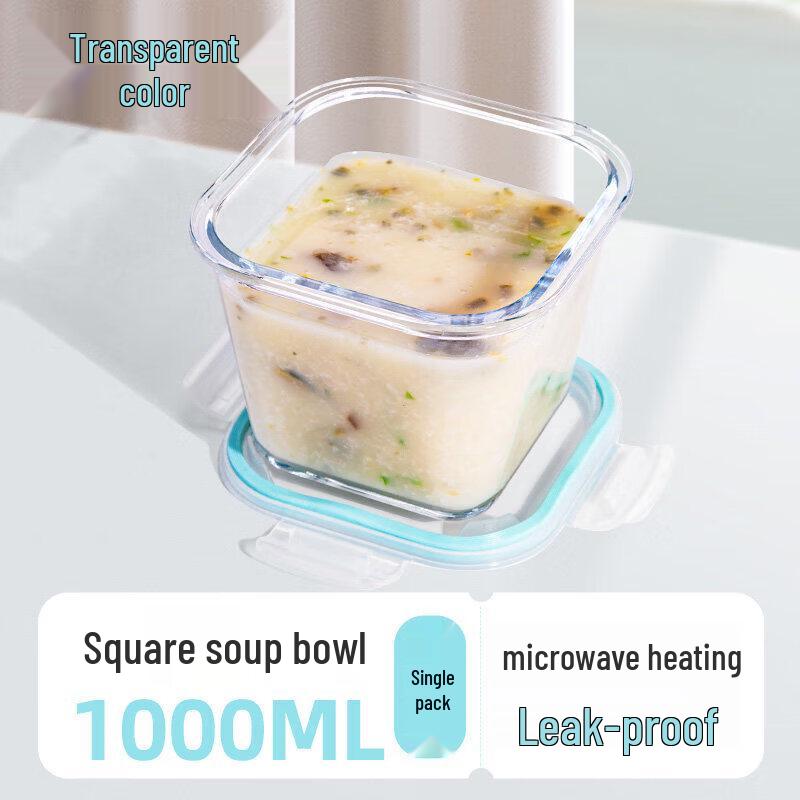 Glass Meal Prep Container with Lid