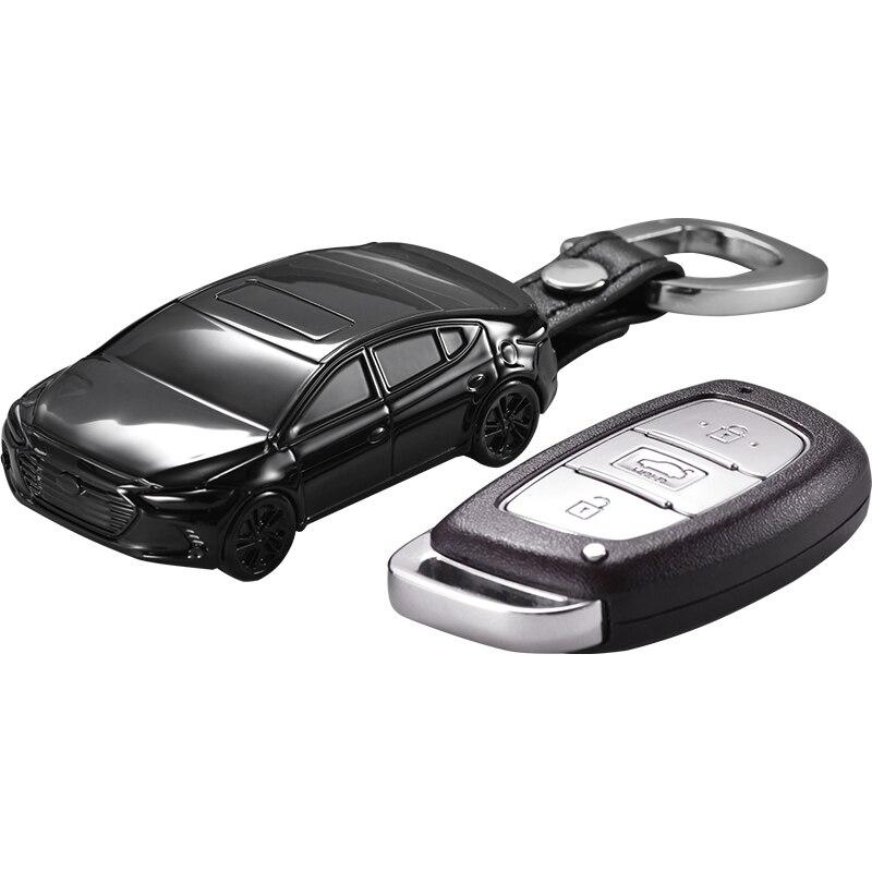 Vysoko kvalitné ABS puzdro na kľúče od auta Dekoraiton pre Hyundai Elantra Tucson I40 I20 I10 IX35 IX45 Creta Santa Fe Solaris