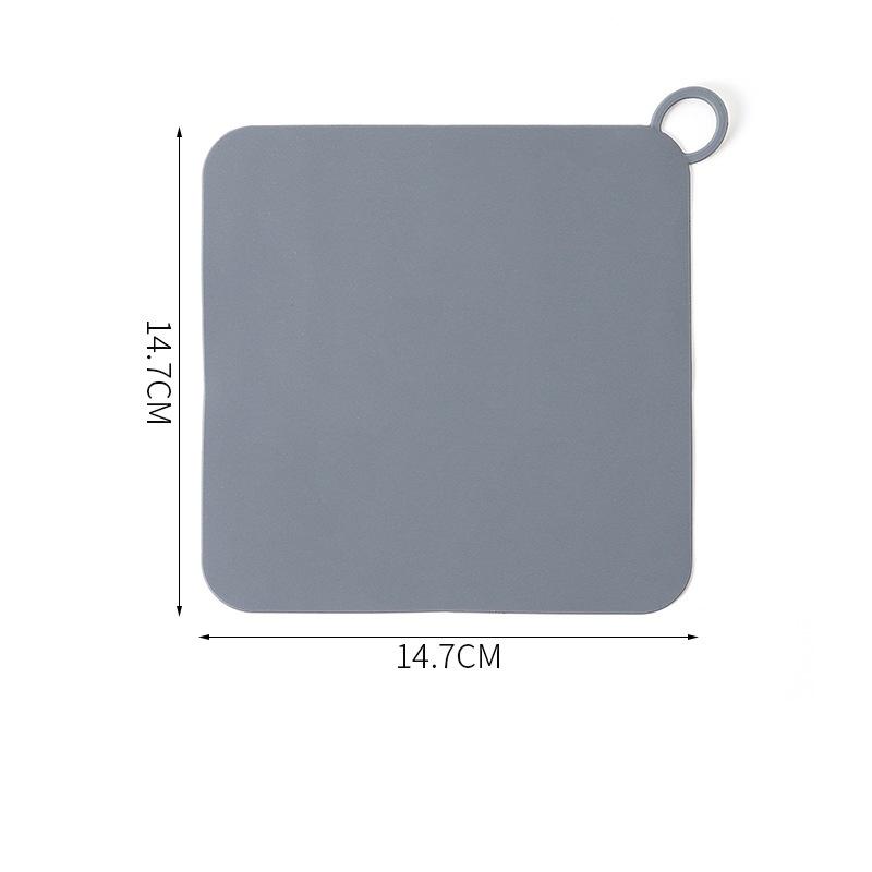 2pcs Silicone Floor Drain Deodorant Cover Bathroom Deodorant Insect-proof Seal Household Sewer Pipe Sink Antismell Floor Cover