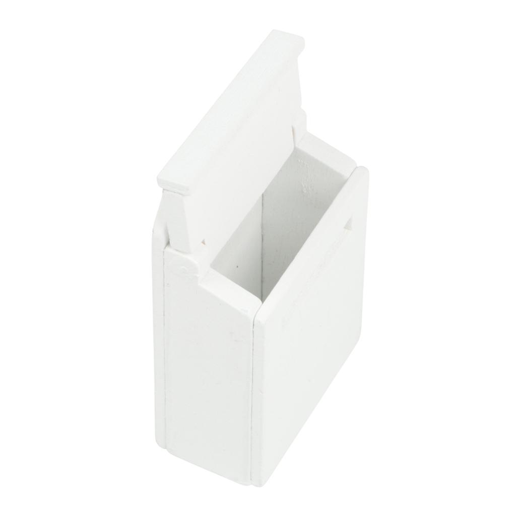 Miniature Blank Mail Box House Perfect for DIY Projects and Miniatures