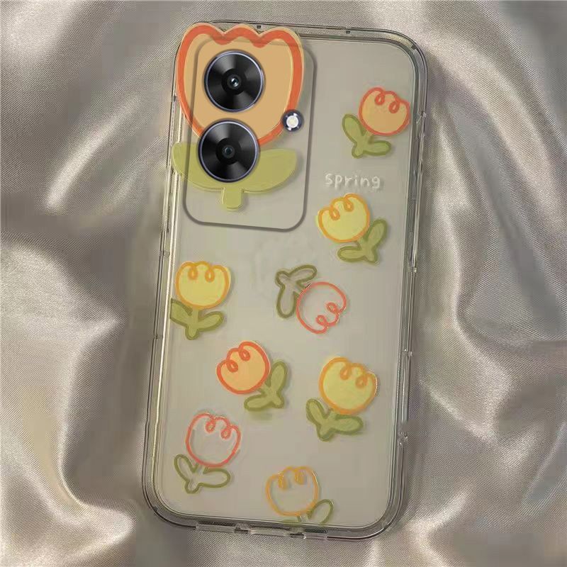 

Чехол для мобильного телефона Realme Note60, Тюльпан, Новый модный зыбучий песок в стиле Ins Real Note60 [Single Shell]