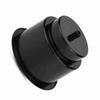 Marine RV Boat Yacht Plastic Drink Cup Bottle Can Holder With Insert Drain Hole Universal Black