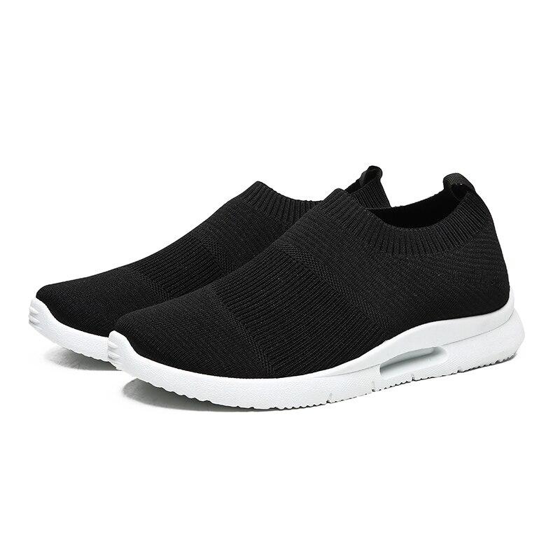 Leichte Laufschuhe für Damen, Joggingschuhe, atmungsaktive Damen-Sneaker, Slip-On-Loafer, Momens-Freizeitschuhe, Unisex-Sockenschuhe
