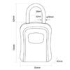 Wall Mounted Key Lock Box Storage Box Convenient Key Storage Secure And Reliable Specifications Ample Storage Capacity