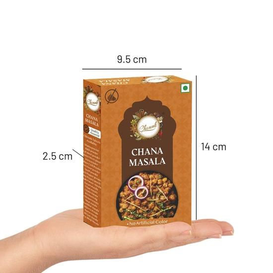 Chounk 100% Pure Punjabi Chana Masala Powder 500g No Onion No Garlic Blended Spice Mix Ready To Cook Powder Masala || No Chemicals