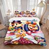 3pcs Chip 'n' Dale Bedding Set Includes Quilt Cover and Pillowcases, Suitable for All Seasons S017