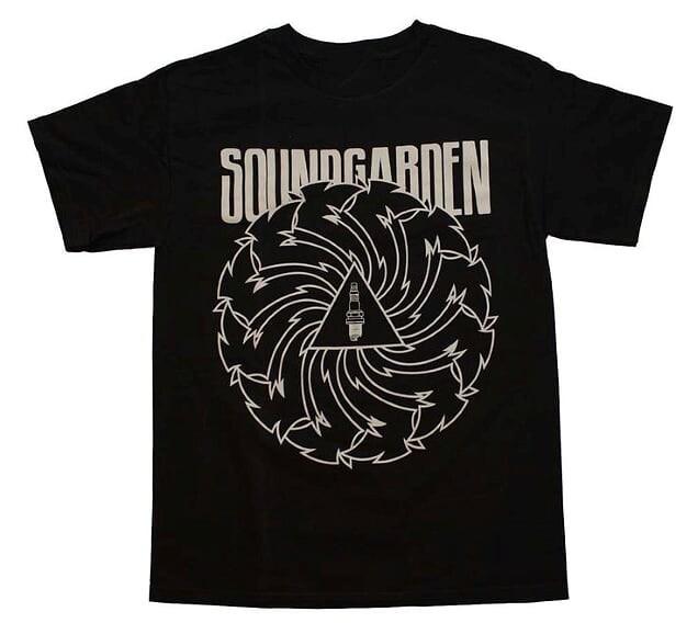 Soundgarden Saw Blade Black Short Sleeve Unisex Cotton TShirt S2XL Unisex T-Shirt S