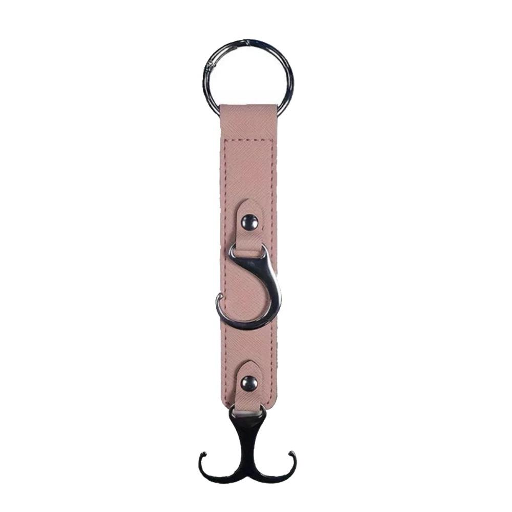 New Microfiber Leather Car Seat Headrest Hook Suede Multifunctional Car Hook Zinc Alloy Hanging Hooks Car Auto