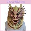 Satanic Latex Mask For Halloween Cosplay With Horns For Costume Parties