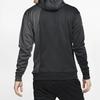 Nike Alphabet Logo Print Half-Zip Reflective Hoodie With Drawstring Men Tops Black Grey AT6098-060