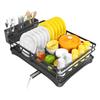Single Layer Kitchen Dish and Bowl Organizer Rack