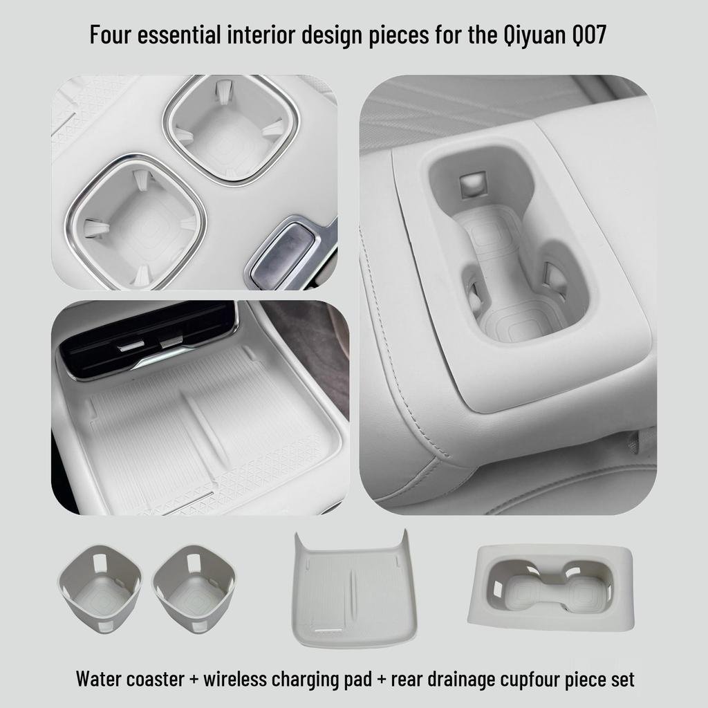 Changan Qiyuan Q07 Silicone Center Console Storage Box for Interior Upgrade