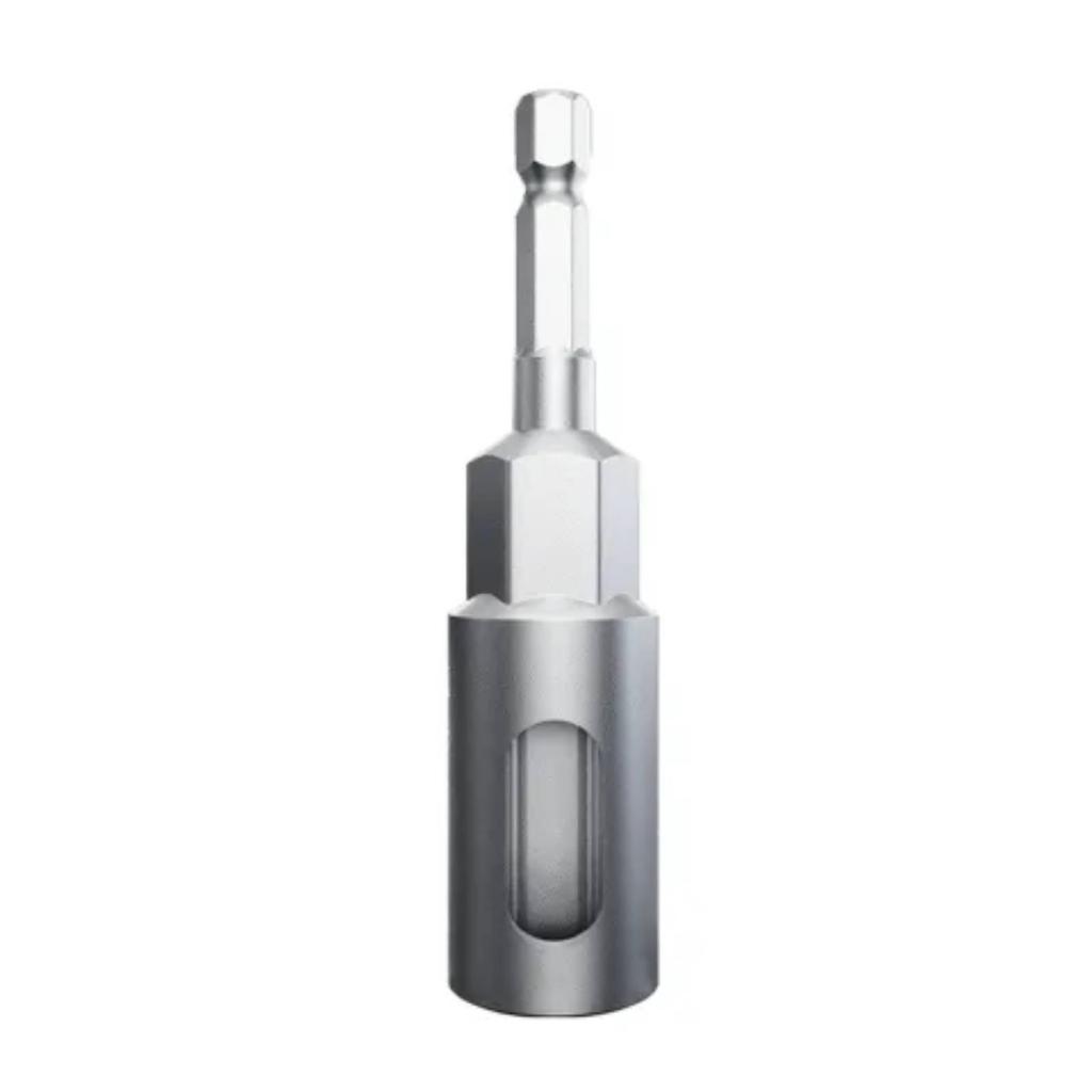 Extended Deep Socket with Side Opening Metric 13.5 Mm Hex High Strength Tool for Mechanics,