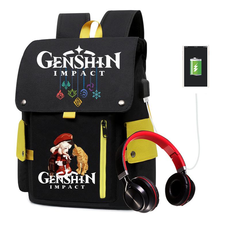 Elementary school students in grades 1-6 waterproof large-capacity schoolbag adolescent Yuanshen backpack