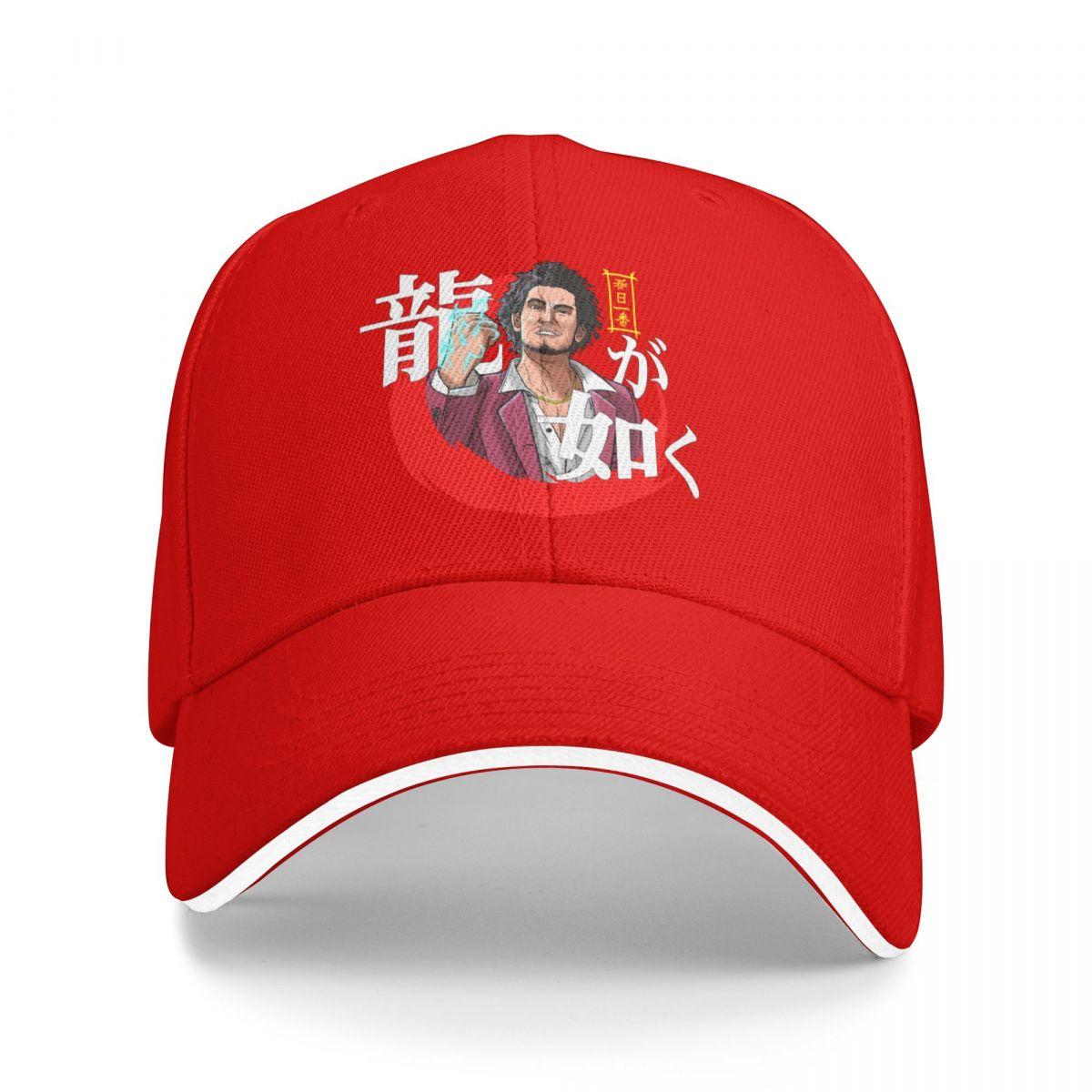 Yakuza Like A Dragon - Ichiban Kasuga Baseball Cap Hat Unisex Luxury Funny hats Military Tactical Cap Unisex s Hats Women s