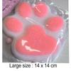 14Cm Large Cat Paw Squishy Fidget Toy Relief Relax Soft Squeeze Toy Pinch Decompression Toy Slow Rebound Stress Relief  Cat Claw