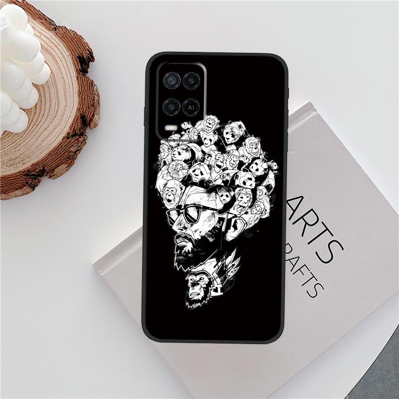 MiyaGi Andy Panda Case For Oppo A18 A38 A58 A78 A98 A79 A40 A60 A80 A16 A76 A96 A15 A74 A94 A54 A77 A17 Cover